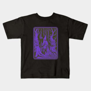 WIZARD OF SHROOMS V1 Kids T-Shirt